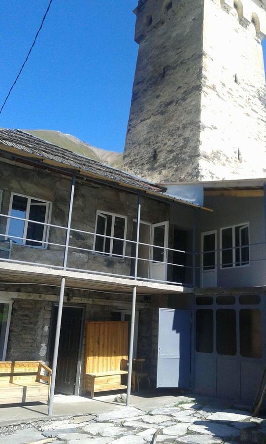 Old Tower Guesthouse - Kafe Ushguli Exterior photo
